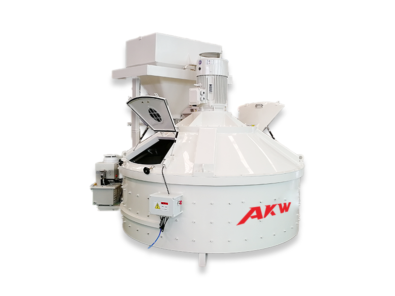 planetary concrete mixer with Powder metering