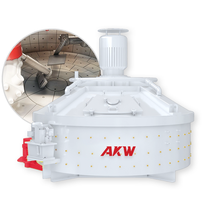Planetary Concrete Mixer
