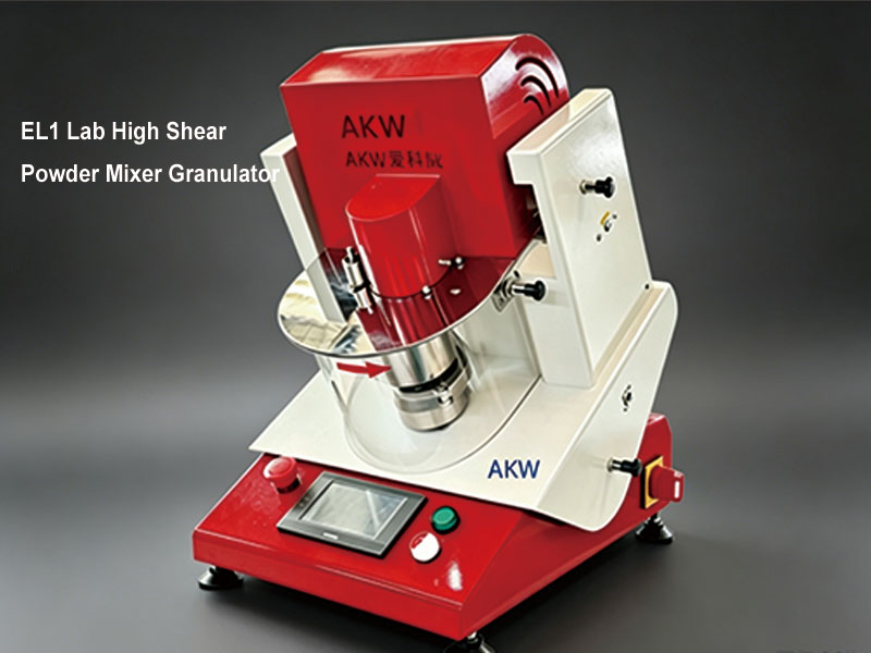 EL1 Lab High Shear Powder Mixer Granulator