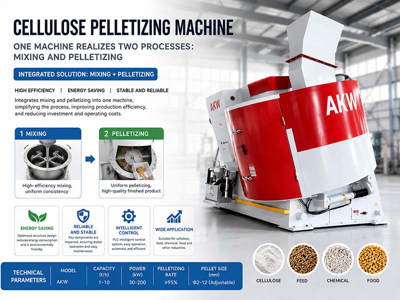 Vitamin Granulator|2-Step Mixing & Granulation in One Machine with Intensive Mixer
