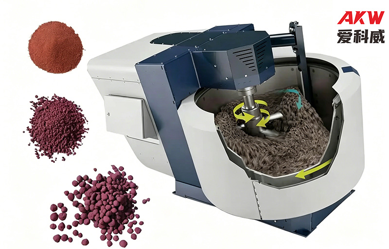 AKW High-Intensity Mixer | Magnetic Material Pelletizer for All Magnets