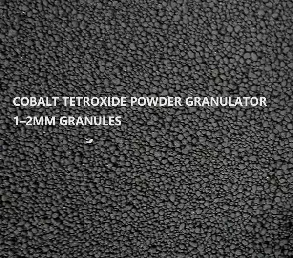 Cobalt Tetroxide Powder Granulator 1–2mm Granules